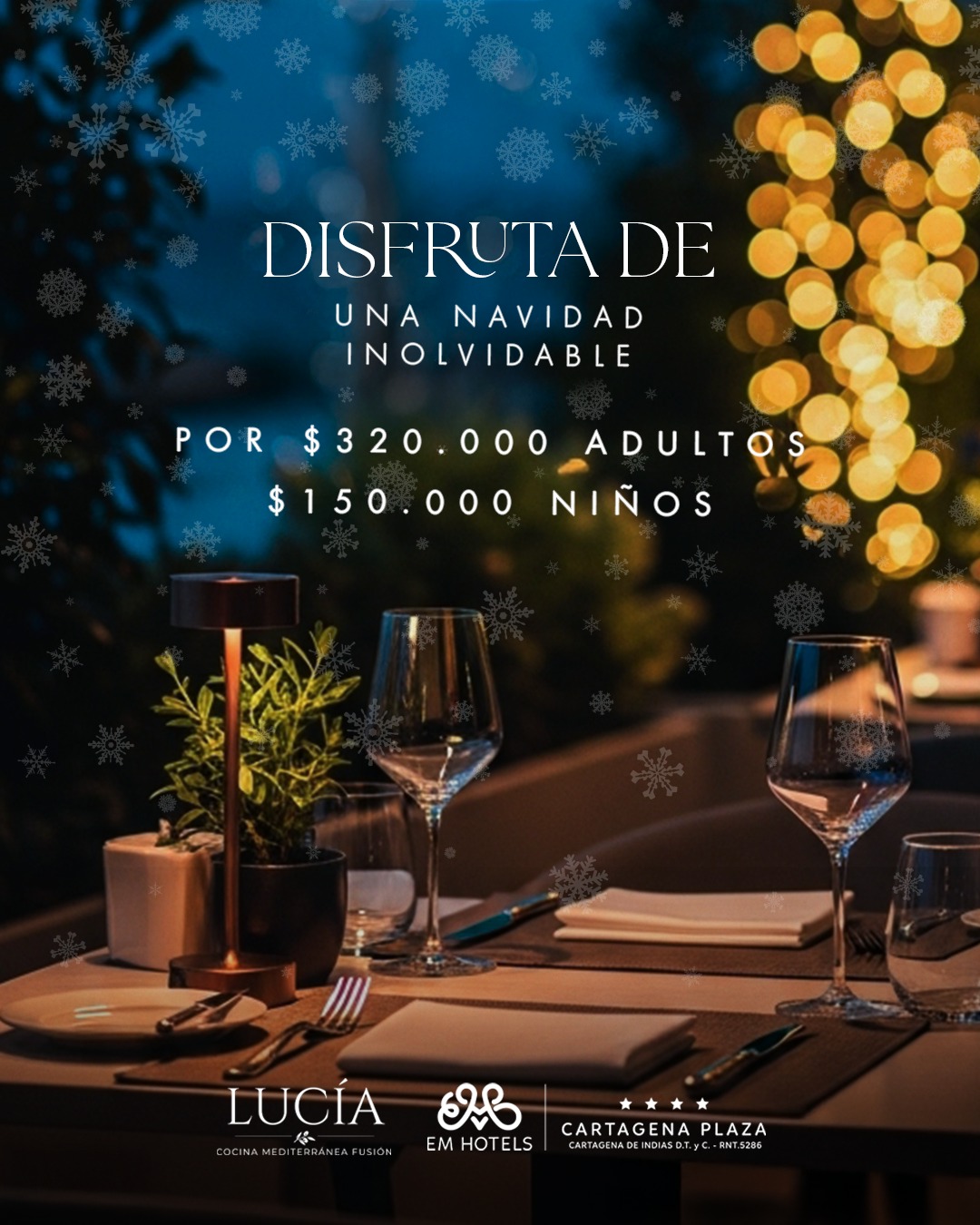 BRINDIS DE NAVIDAD EN CARTAGENA